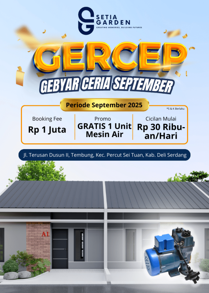 PROMO RUMAH SUBSIDI MEDAN TEMBUNG