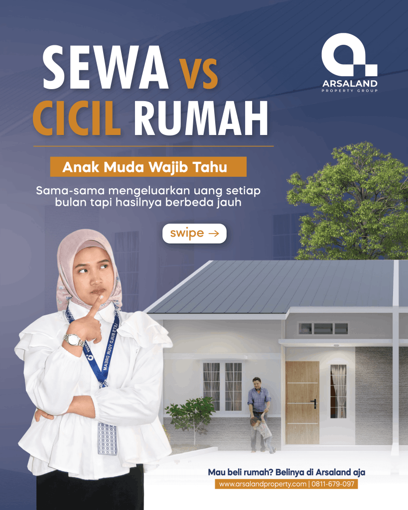 sewa atau cicil rumah