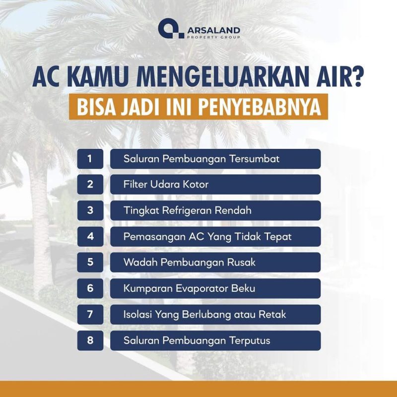 Penyebab AC Mengeluarkan Air Waspadai Masalah Ini di Rumah Anda